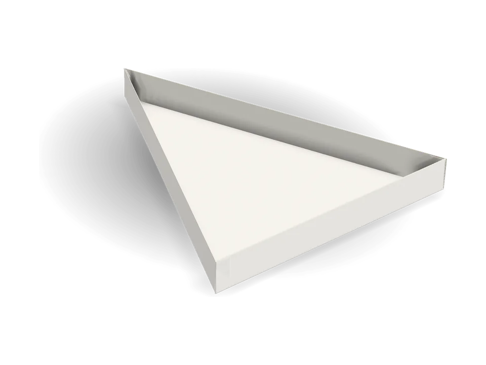Pizza slice tray