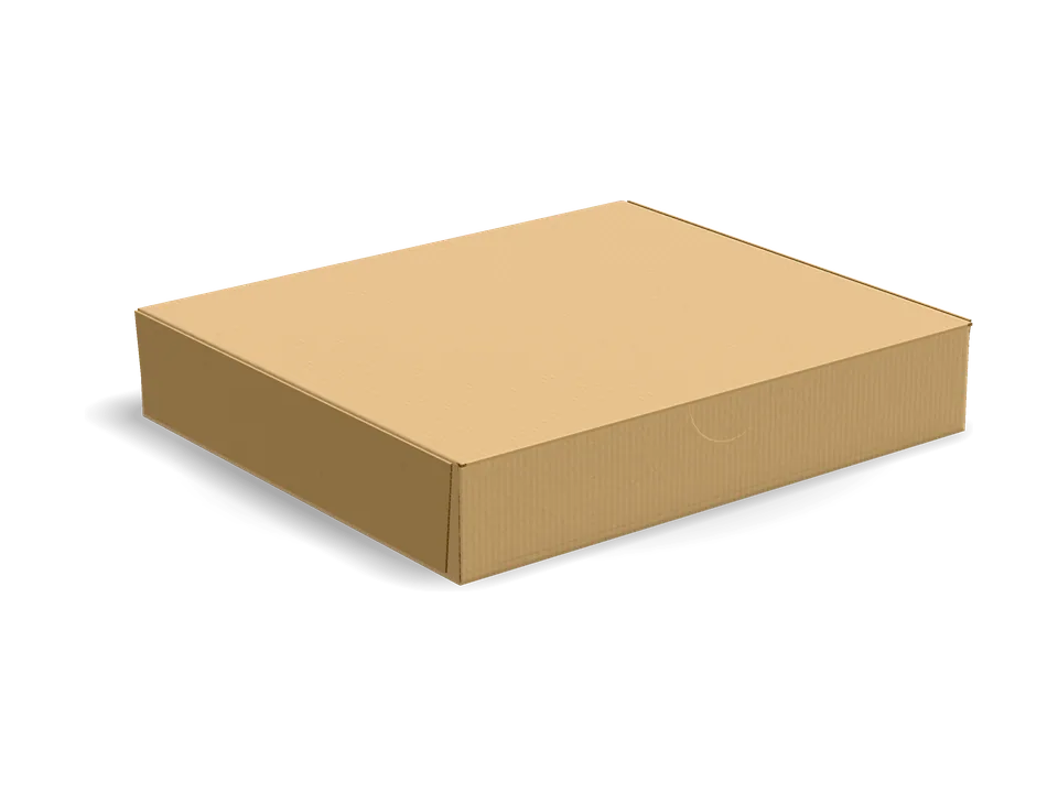 Pizza box with finger notch