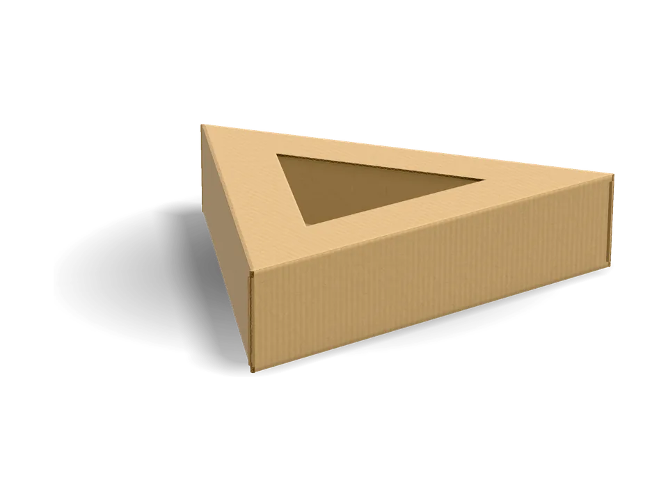 Triangular window box