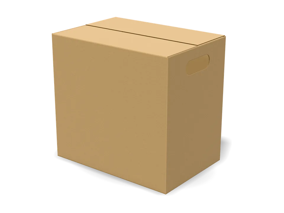 Box with hand holes