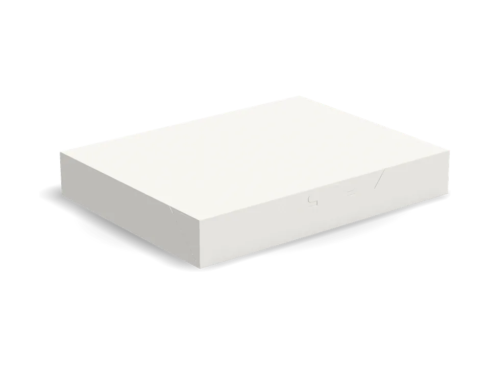 Box with front tuck flap