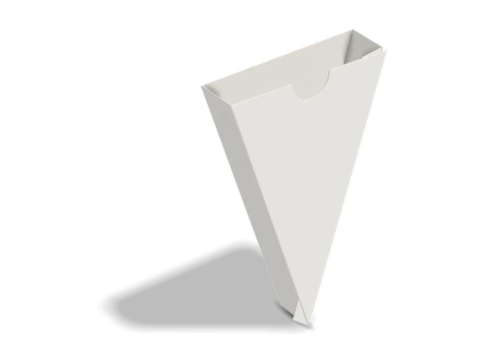 Pizza slice cone