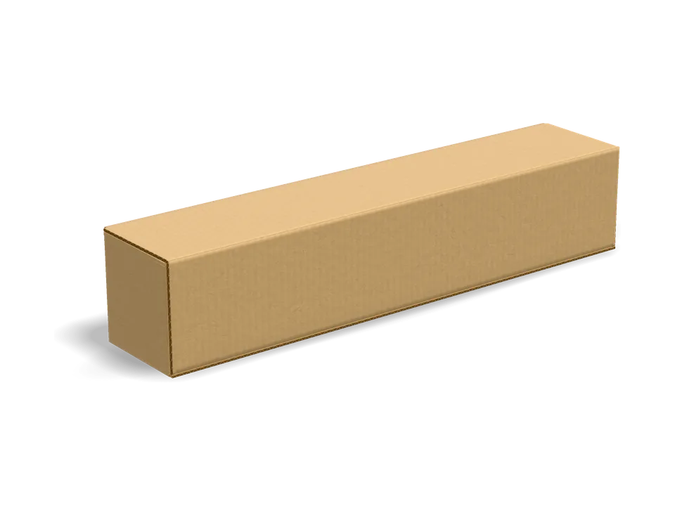 Long hinged-lid carton