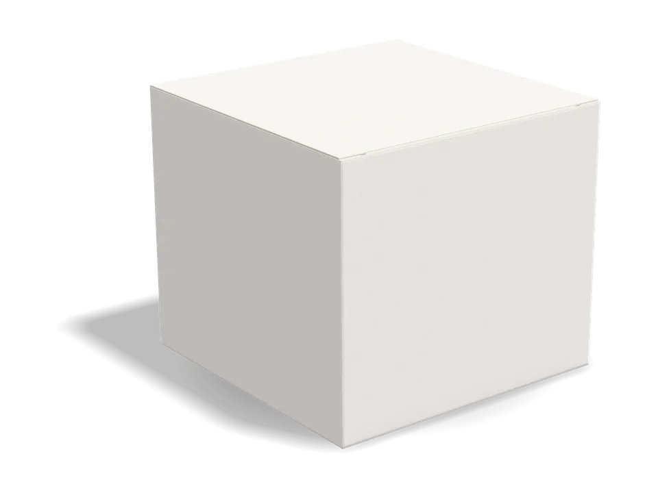 Face cream carton