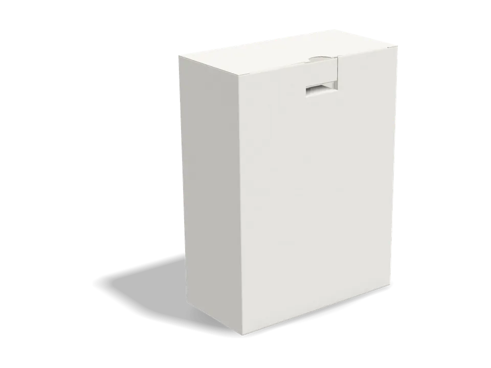Auto-lock bottom with thumb notch