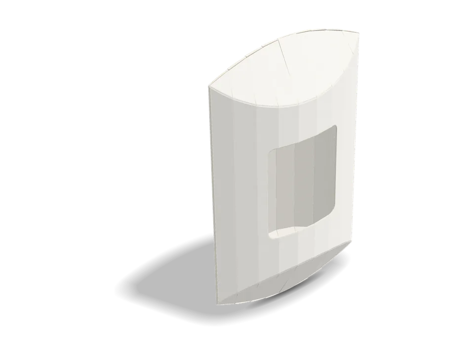 Pillow box with window