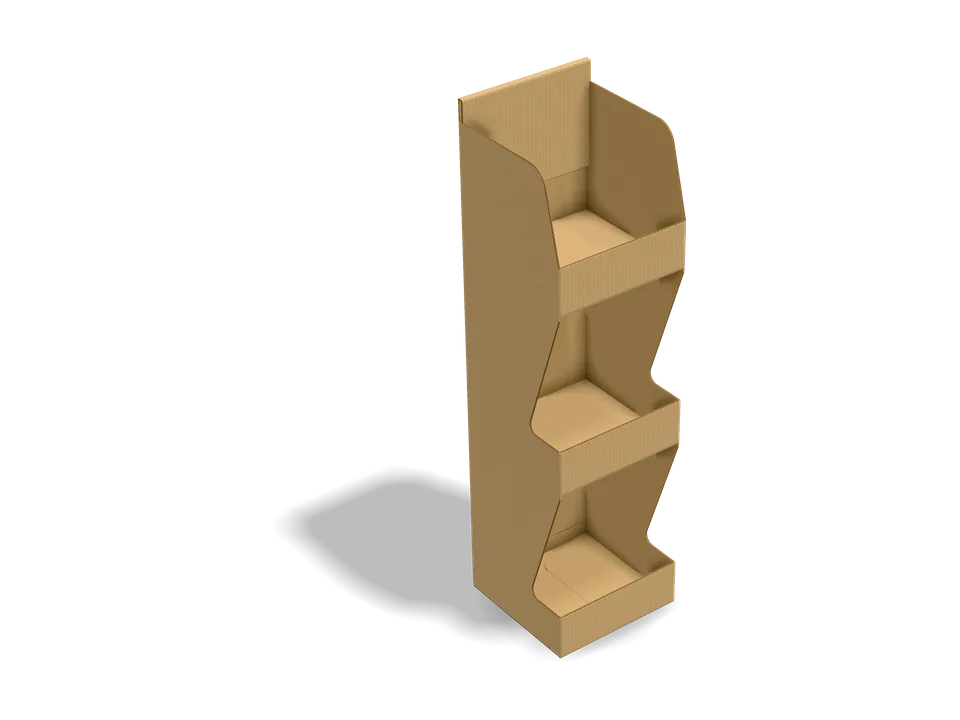 3-tier display