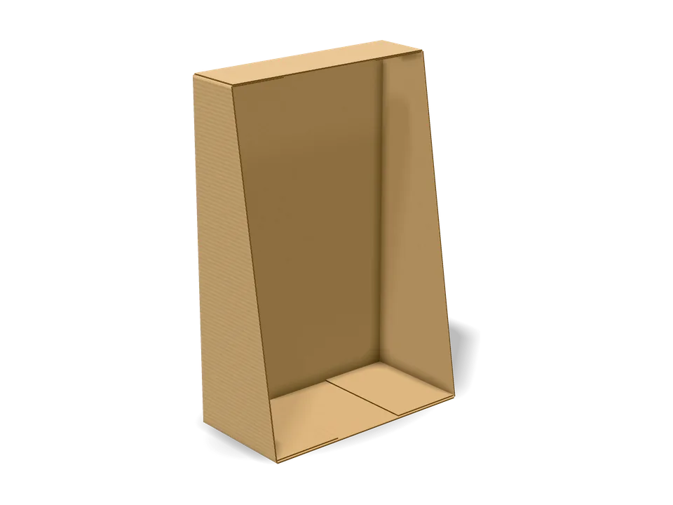 Beveled display
