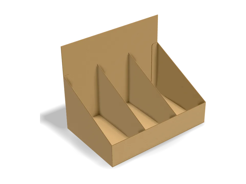Display with dividers