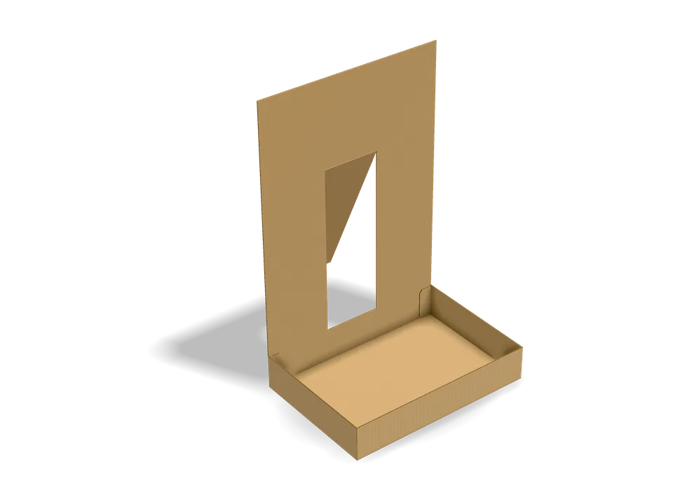 Easel-back display